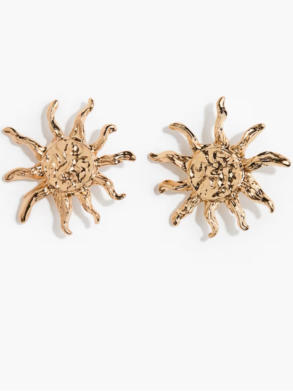 H&M Sunburst Earrings